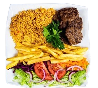 assiette kofte